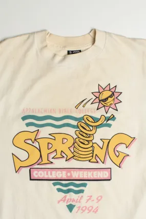1994 Appalachian Bible College Spring Weekend Single Stitch T-Shirt