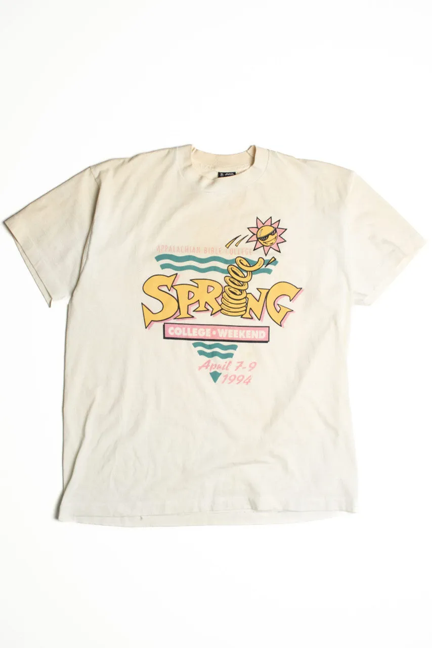 1994 Appalachian Bible College Spring Weekend Single Stitch T-Shirt