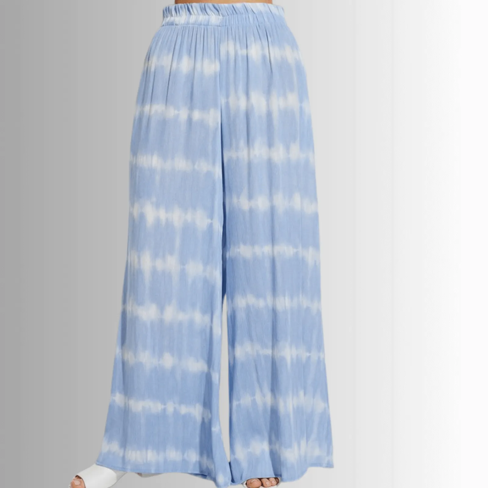 Beach and Lounge Striped Casual Pants Set - Clearance Final Sale