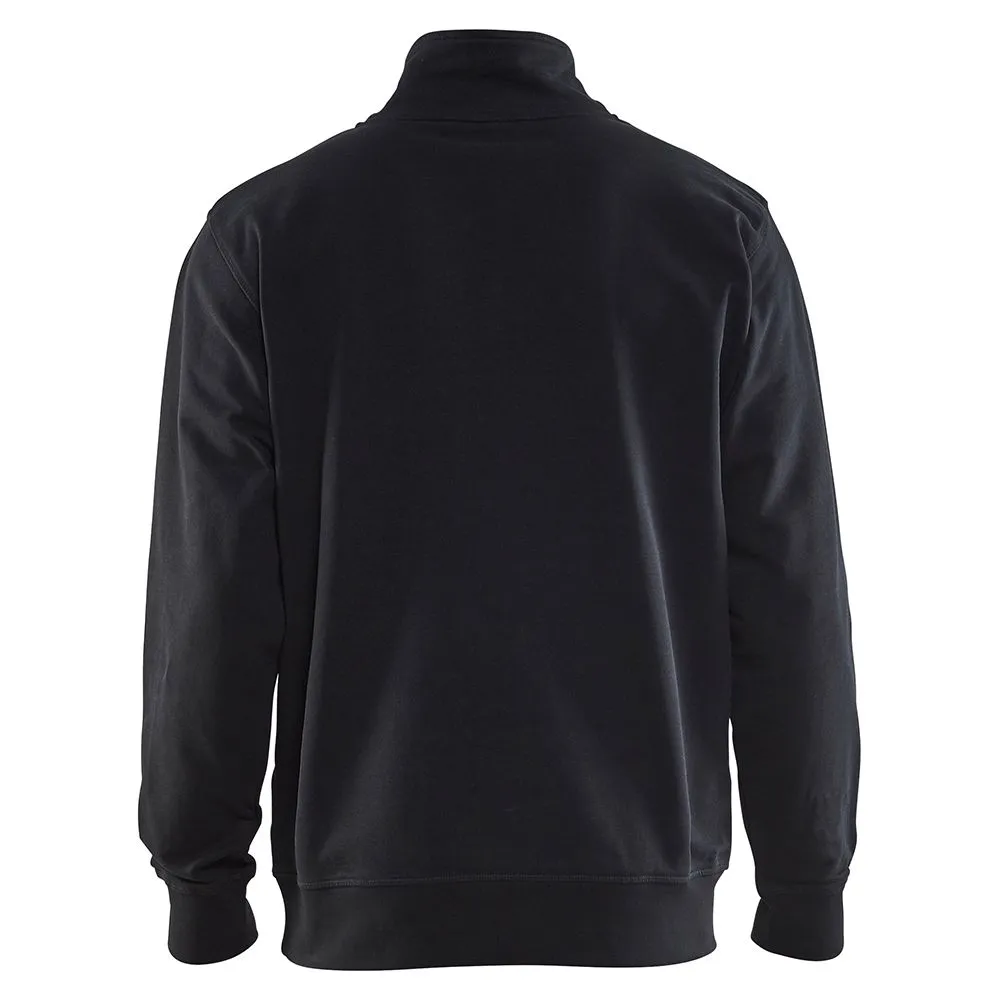 Bl&#xE5;kl&#xE4;der&#x20;3353-1158&#x20;Sweatshirt&#x20;Half-Zip&#x20;-&#x20;Black&#x2F;Grey