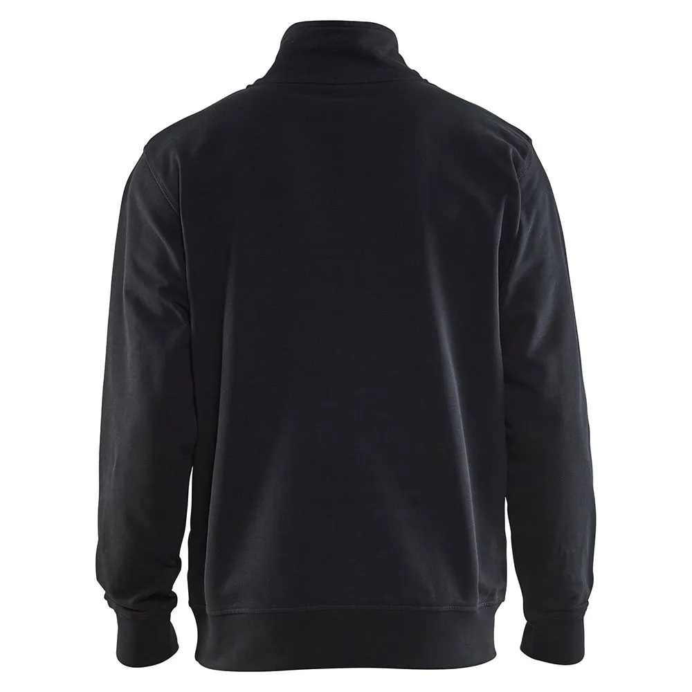 Bl&#xE5;kl&#xE4;der&#x20;3353-1158&#x20;Sweatshirt&#x20;Half-Zip&#x20;-&#x20;Black&#x2F;Red