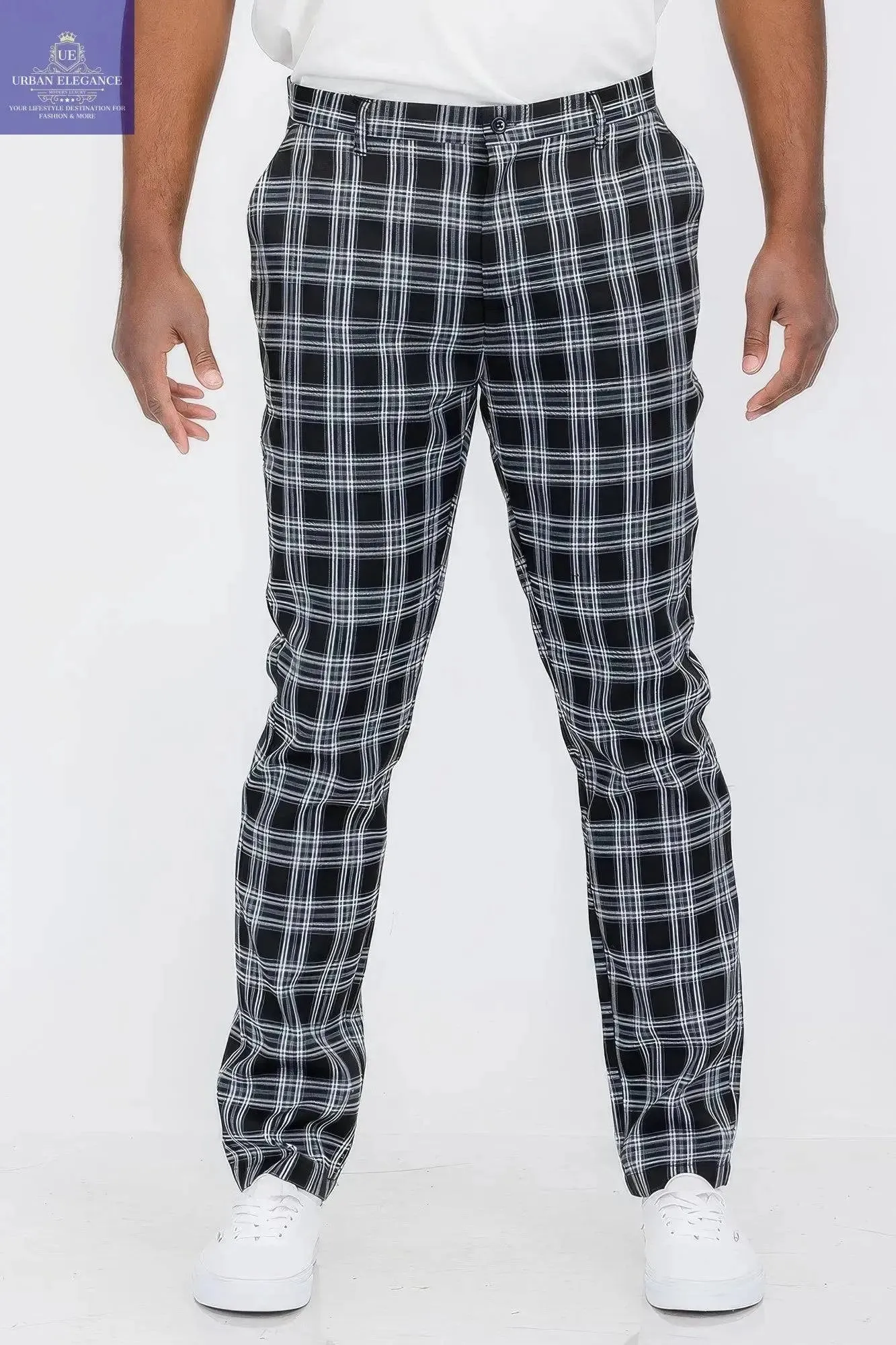 Checkered Dress Trousers