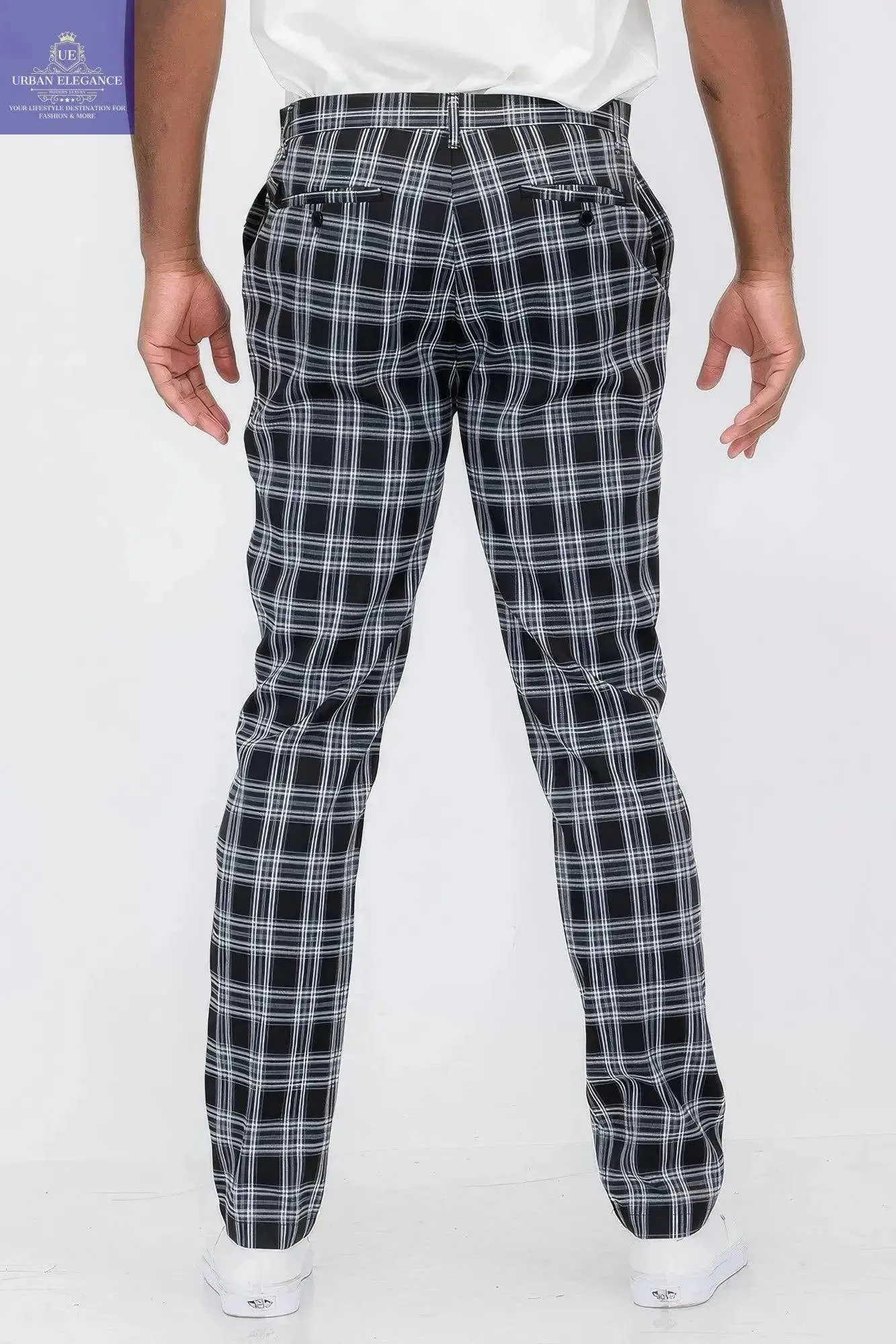 Checkered Dress Trousers