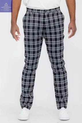 Checkered Dress Trousers