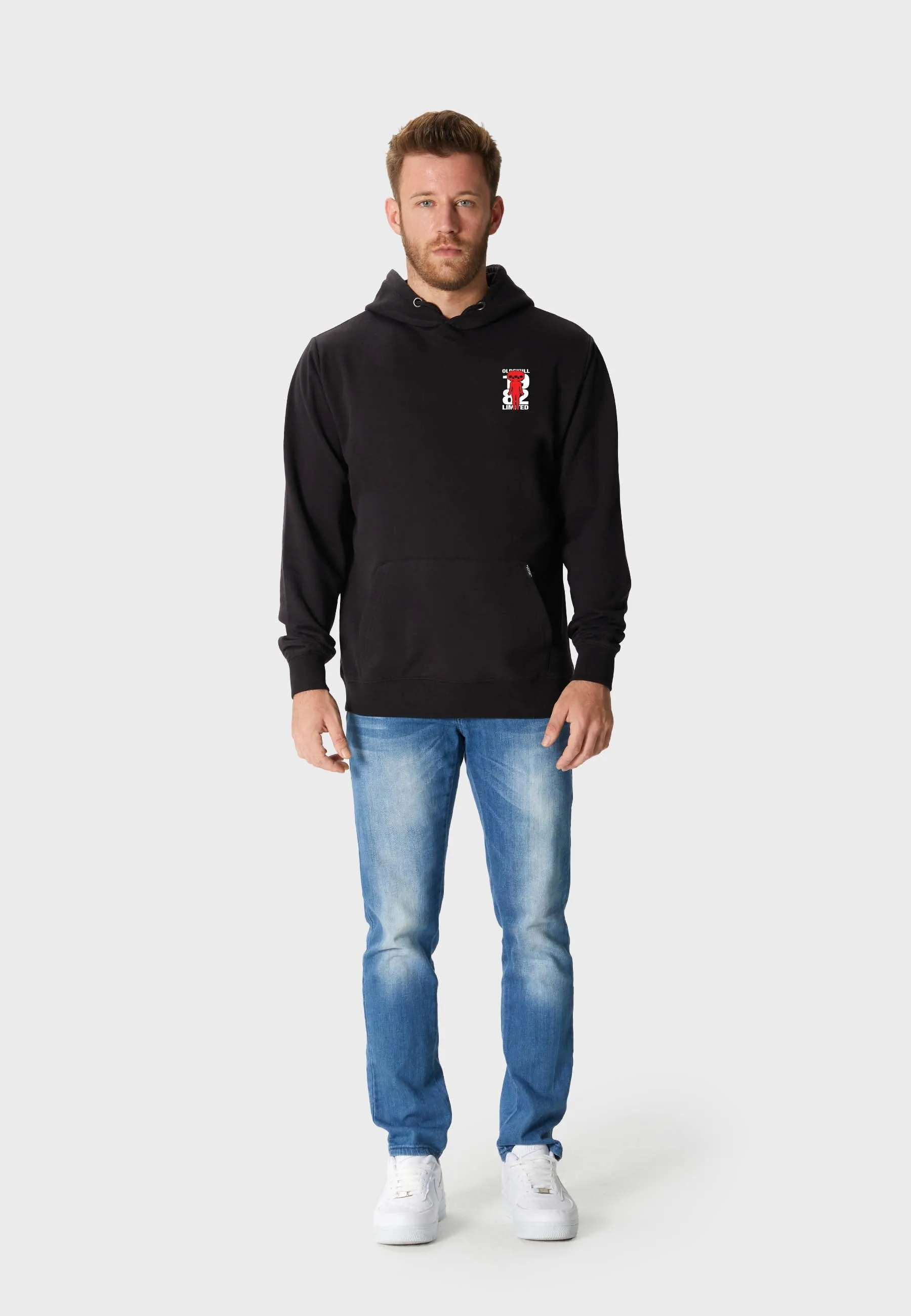 City Reaper Backprint Hoodie Black