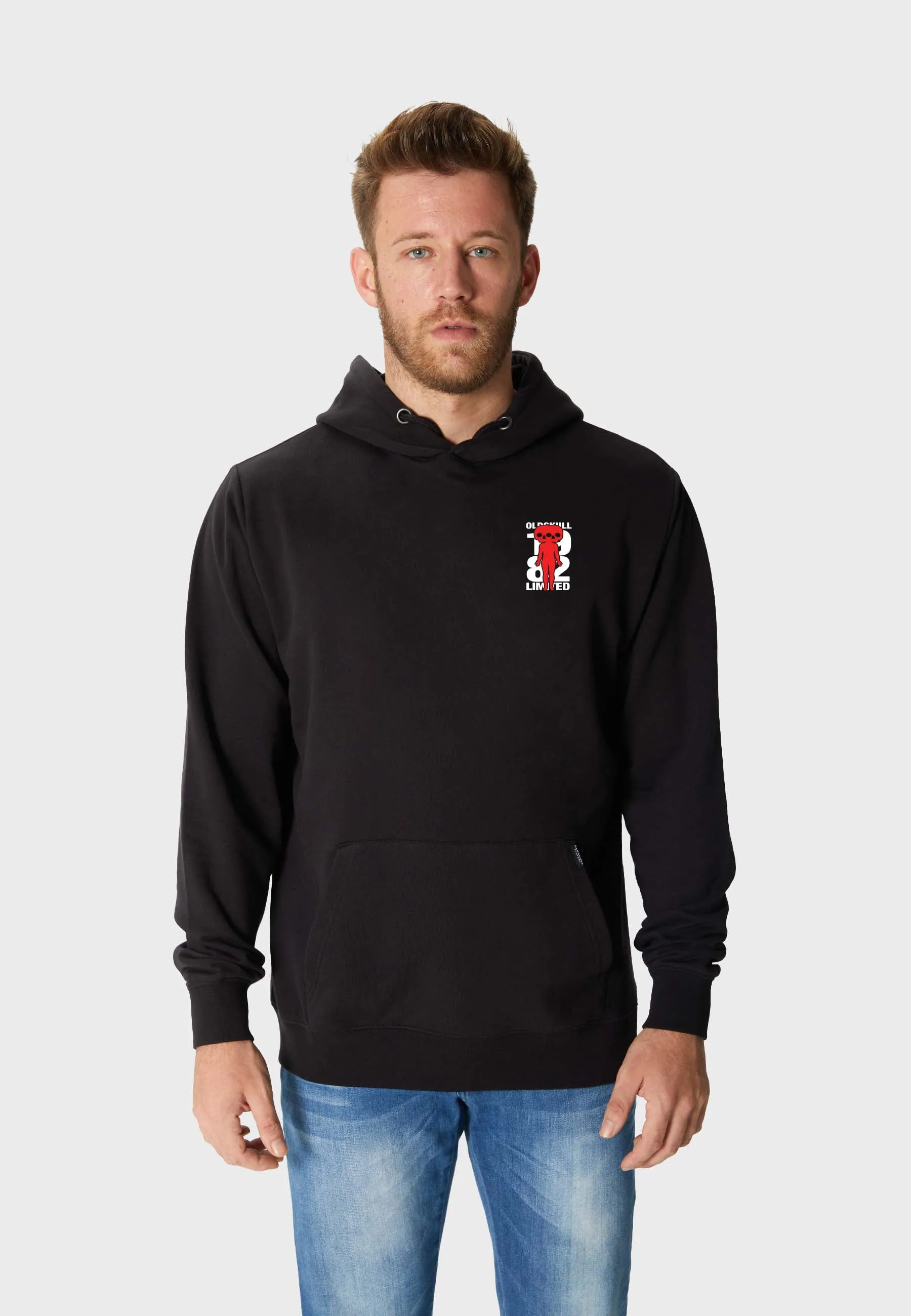 City Reaper Backprint Hoodie Black