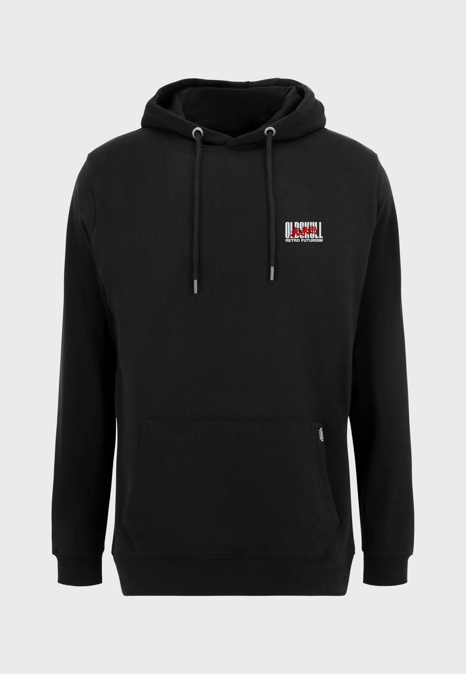 Cyber Racer Backprint Hoodie Black