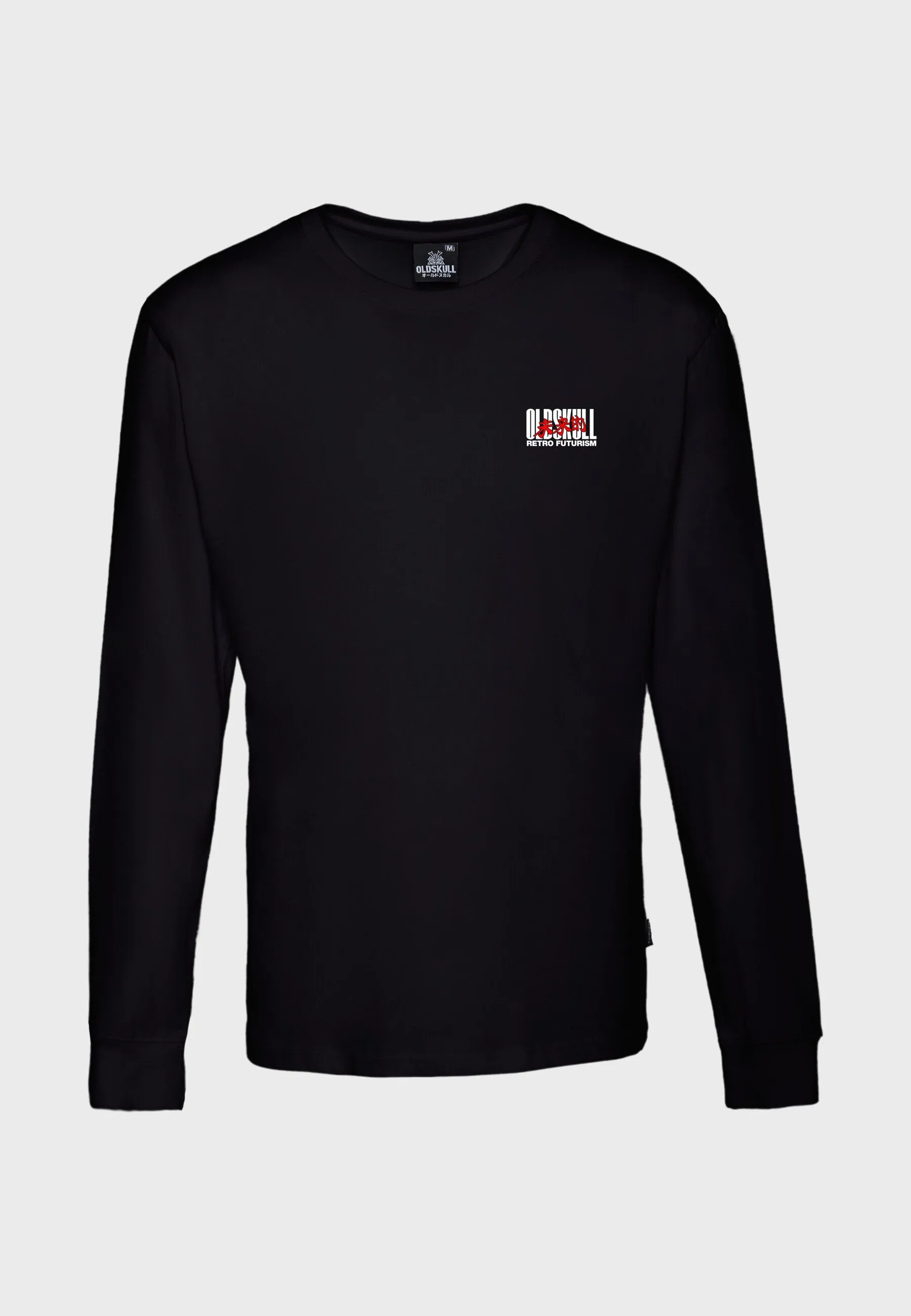 Cyber Racer Backprint Longsleeve Black