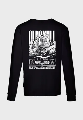 Cyber Racer Backprint Longsleeve Black