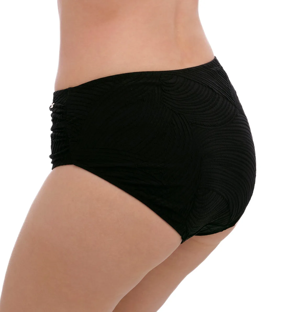 Fantasie Ottawa Deep Gathered Full Swim Brief (6363) - Black