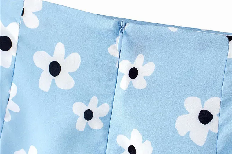 FLORAL PRINT MINI SKIRT
