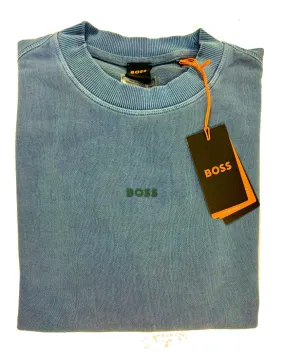 Hugo Boss Sweater Dark BluE Logo EU 54 / XL BLACK FRIDAY SALE