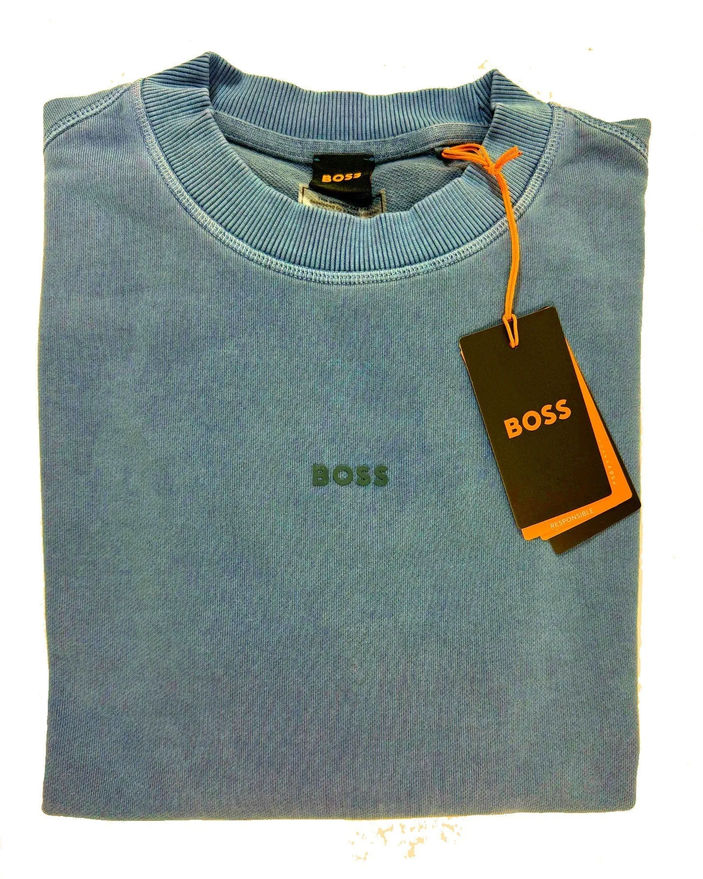 Hugo Boss Sweater Dark BluE Logo EU 54 / XL BLACK FRIDAY SALE