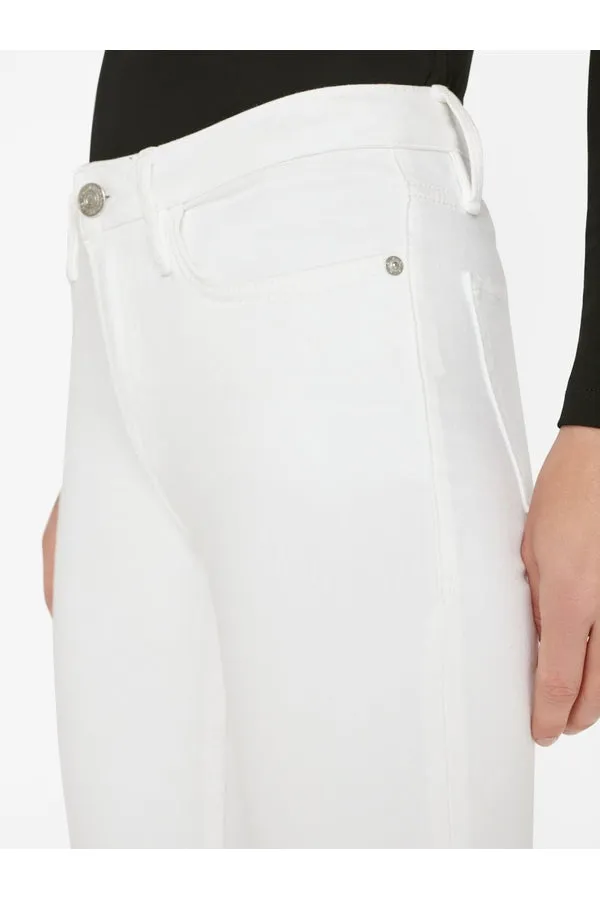 Le Crop Flare Mini Slits Jean
