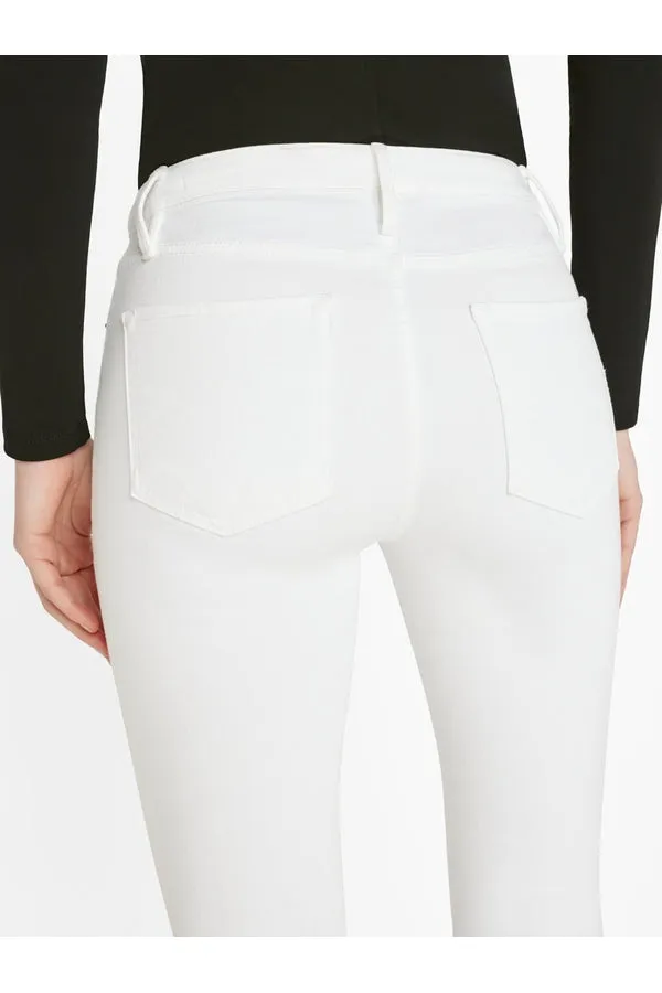 Le Crop Flare Mini Slits Jean