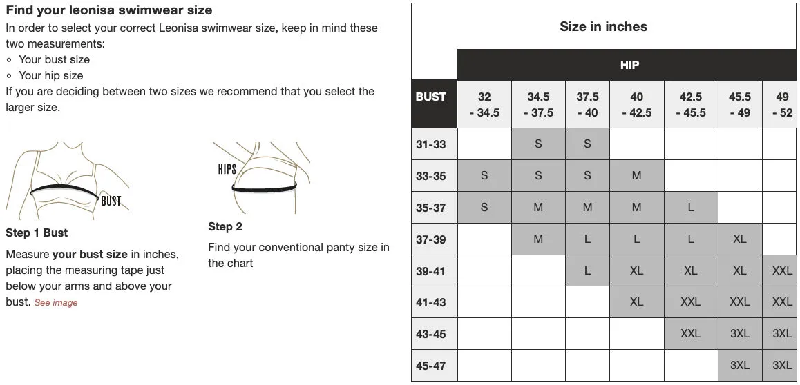 Leonisa Control Shaping LONG Swim Short (193423) - Black