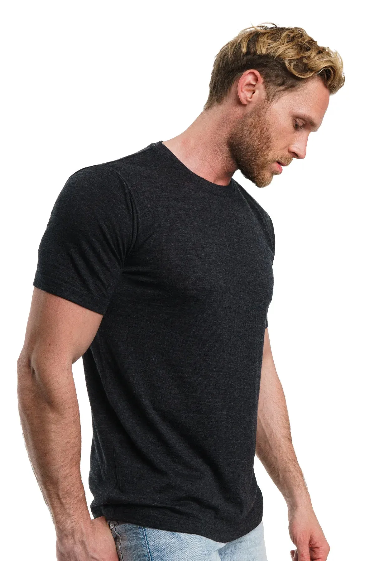 Men's Merino T-shirt 165 Charcoal