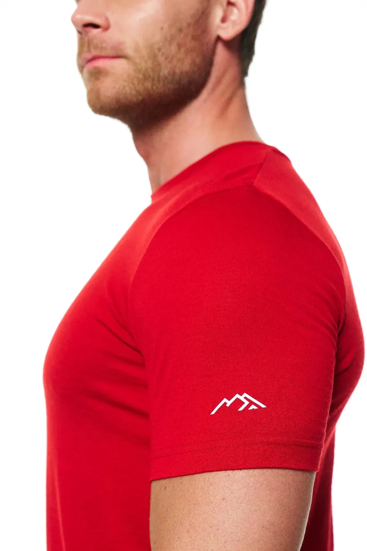 Men's Merino T-shirt 165 Chili Red