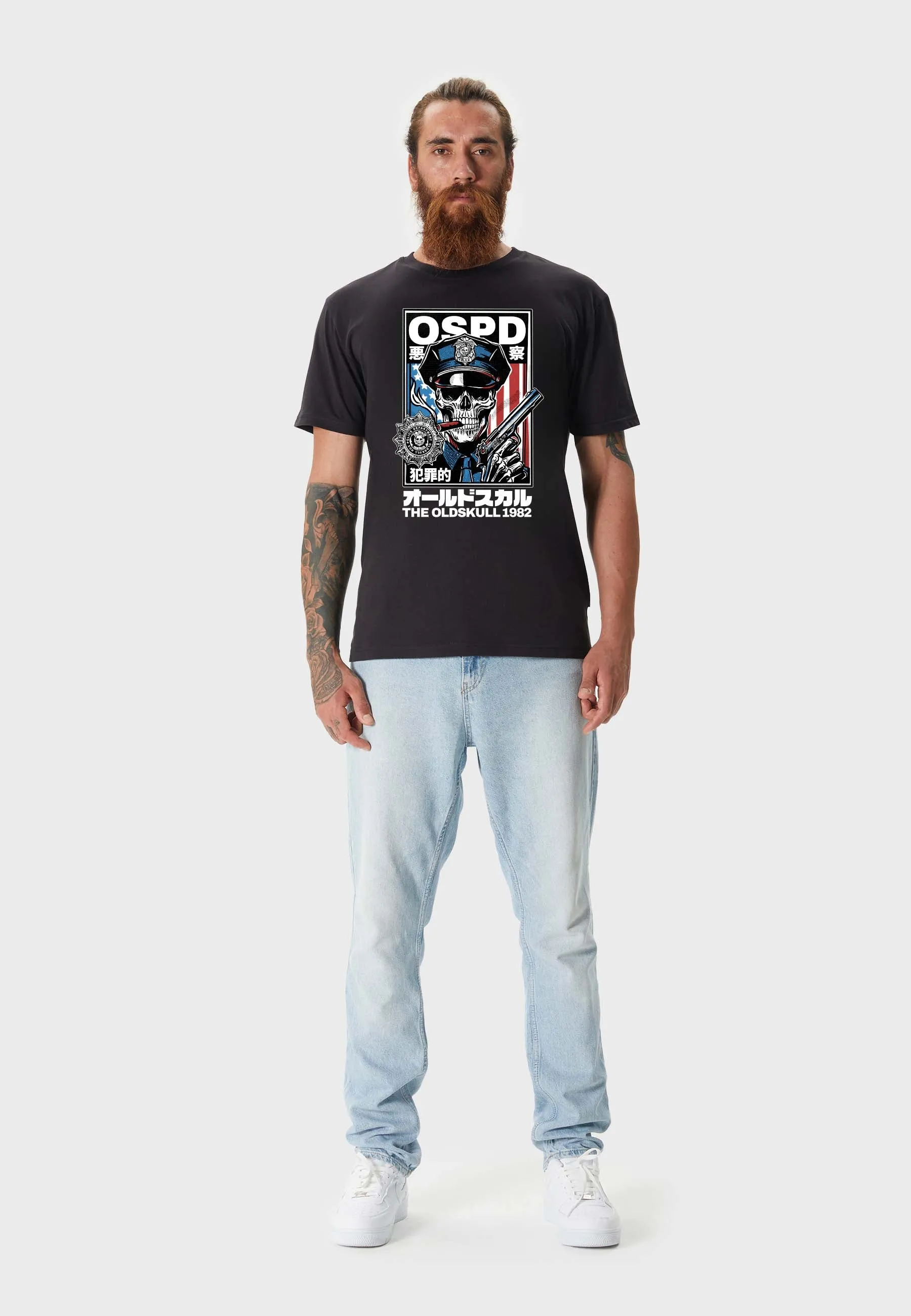 OSPD Tee T-Shirt Black