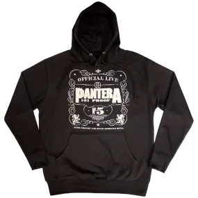 Pantera "101 Proof" Black Pullover Hoodie