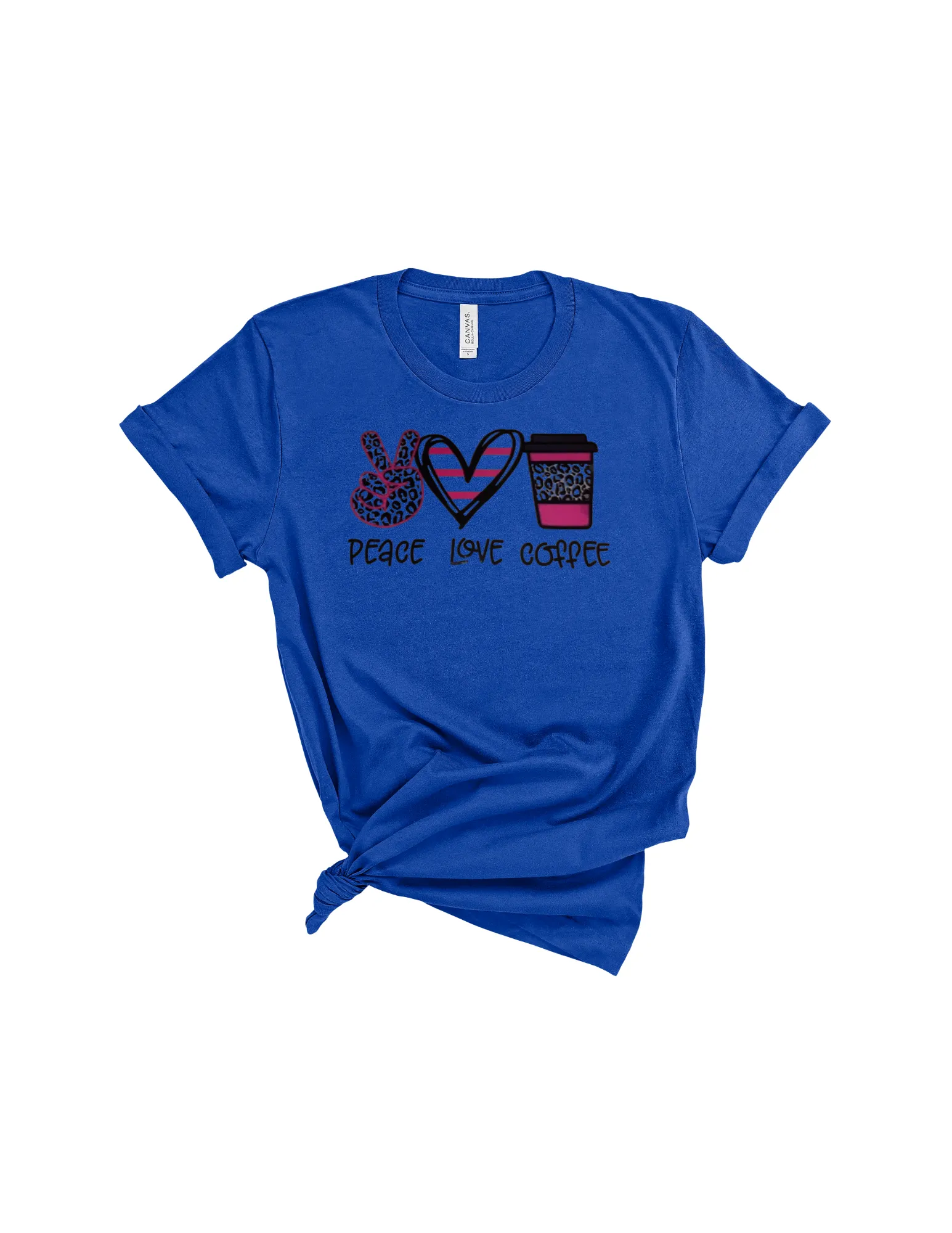 Peace love coffee shirt
