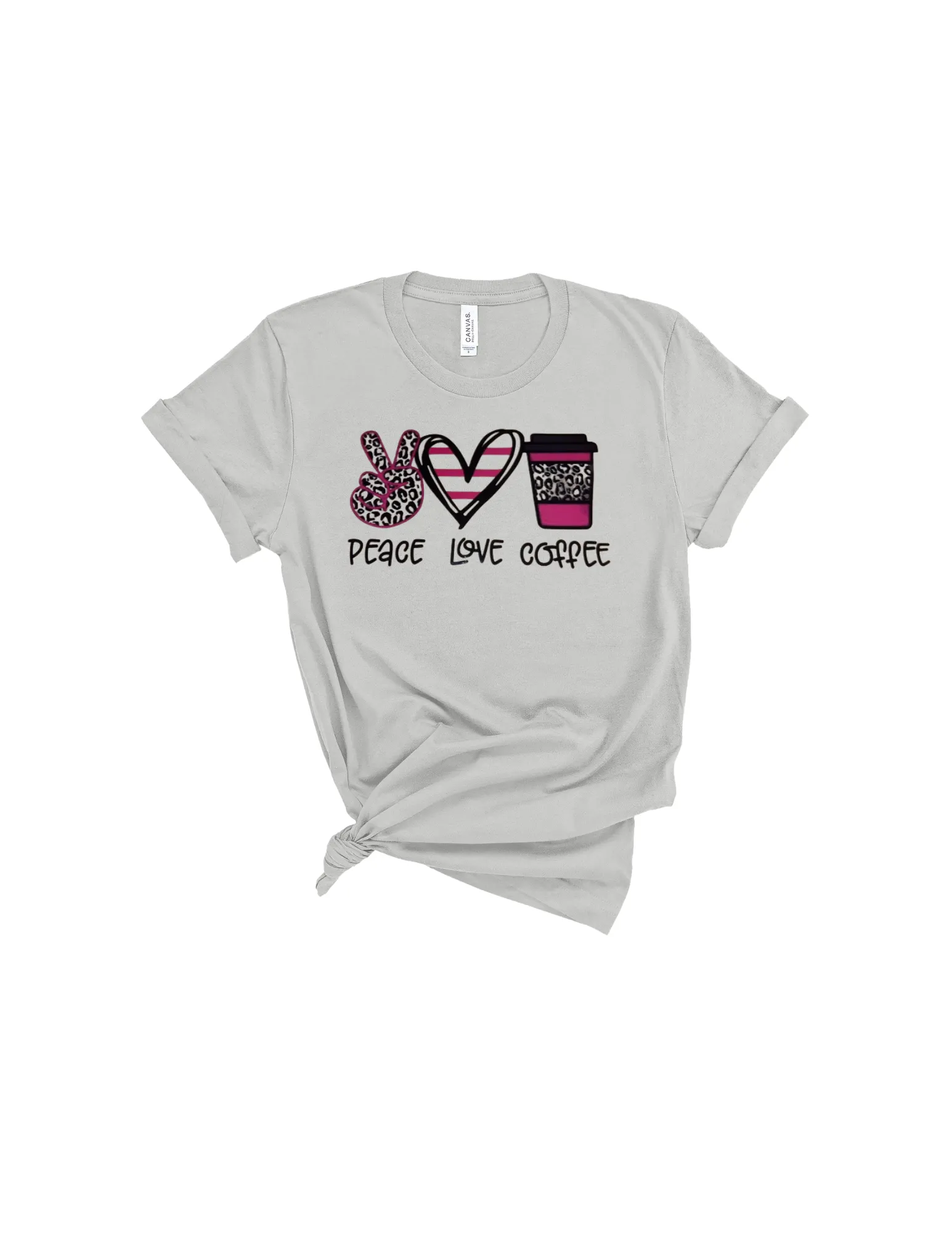 Peace love coffee shirt