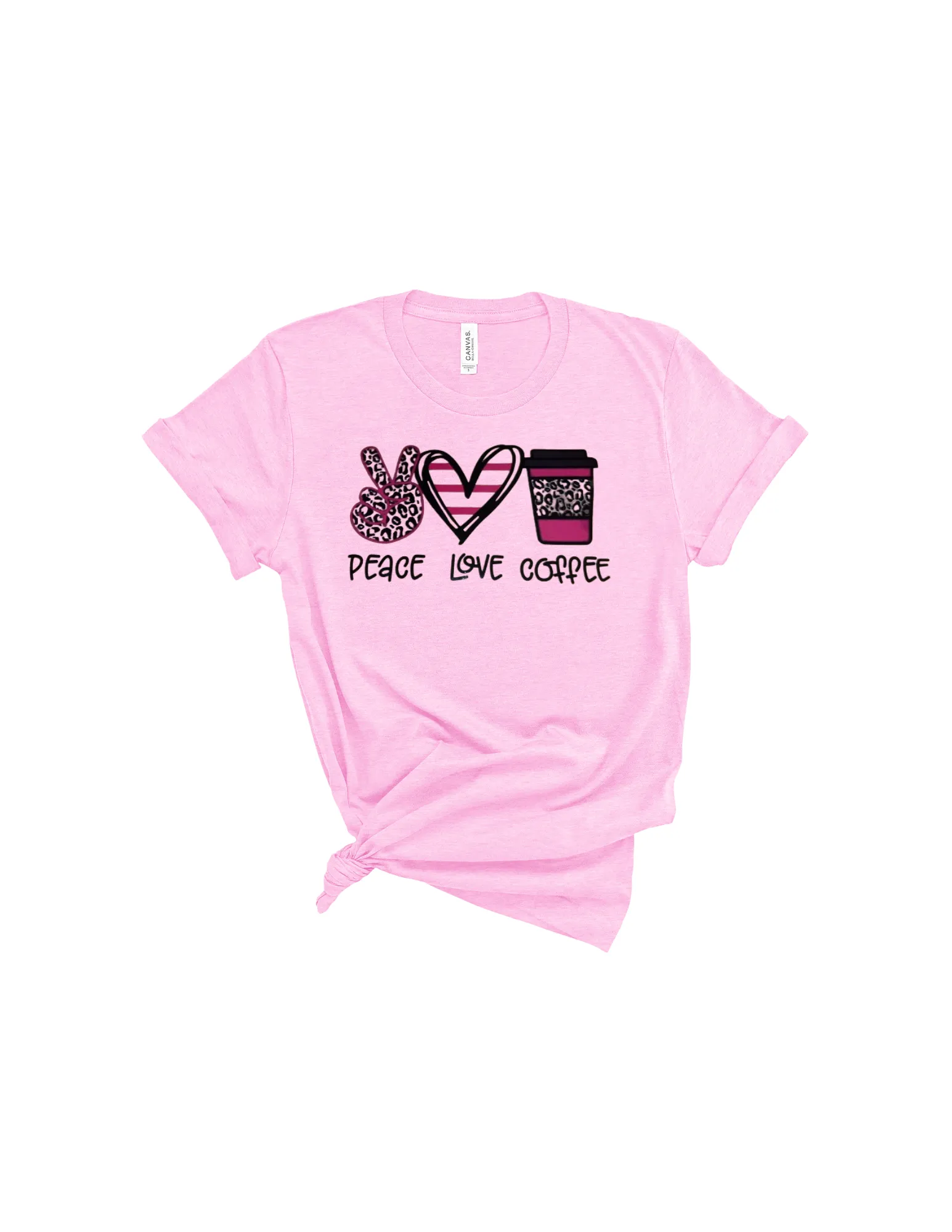 Peace love coffee shirt