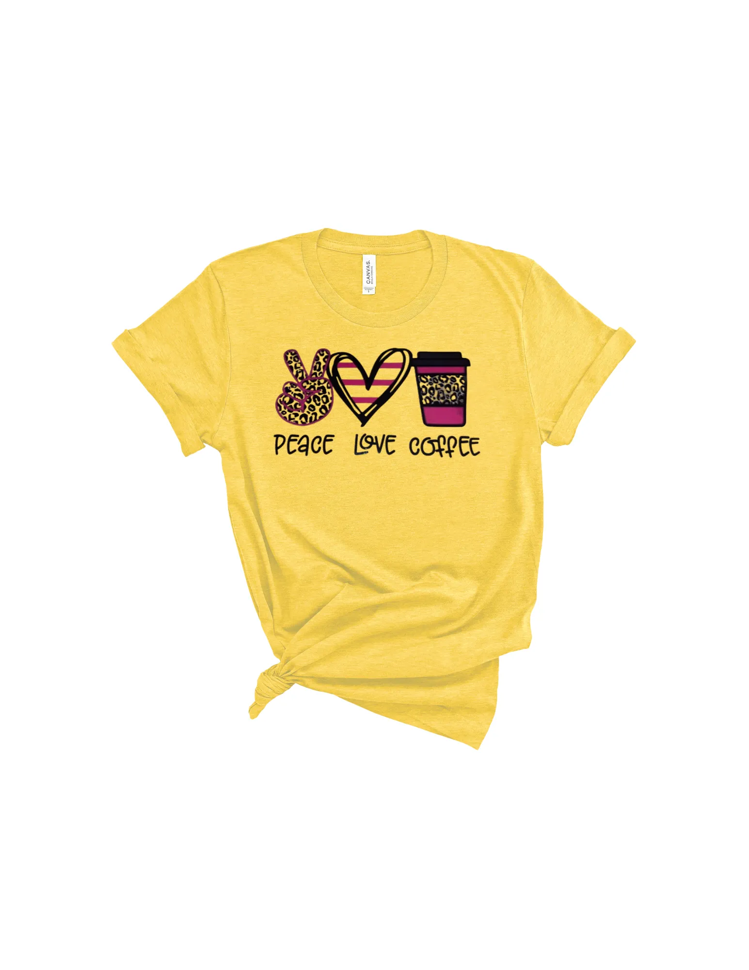 Peace love coffee shirt