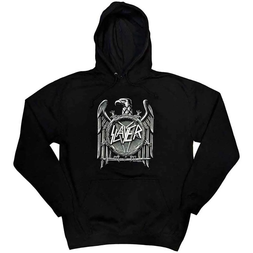 Slayer "High Contrast Eagle" Black Pullover Hoodie